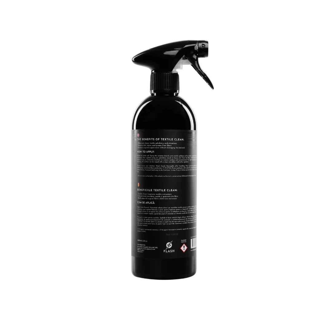 TEXTILE CLEAN 1000ML – Riide ja alcantara puhastusvahend